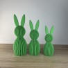 Veľkonočný zajac SET 11cm + 13cm + 15cm