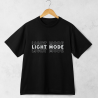 reFLEX oversize tričko s potlačou LIGHTMODE - reflexné