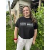 Croptop s reflexnou potlačou LIGHTMODE – štýl, čo svieti