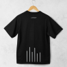Unisex tričko NIGHT VISION s reflexnou potlačou – oversize