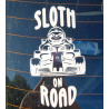 Nálepka "Sloth on road"