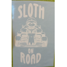 Nálepka "Sloth on road"