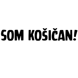 Nálepka "Som Košičan!"