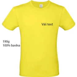 Tričko s vlastnou potlačou (190g)