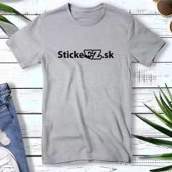 Tričko "StickeEz.sk"  v predu