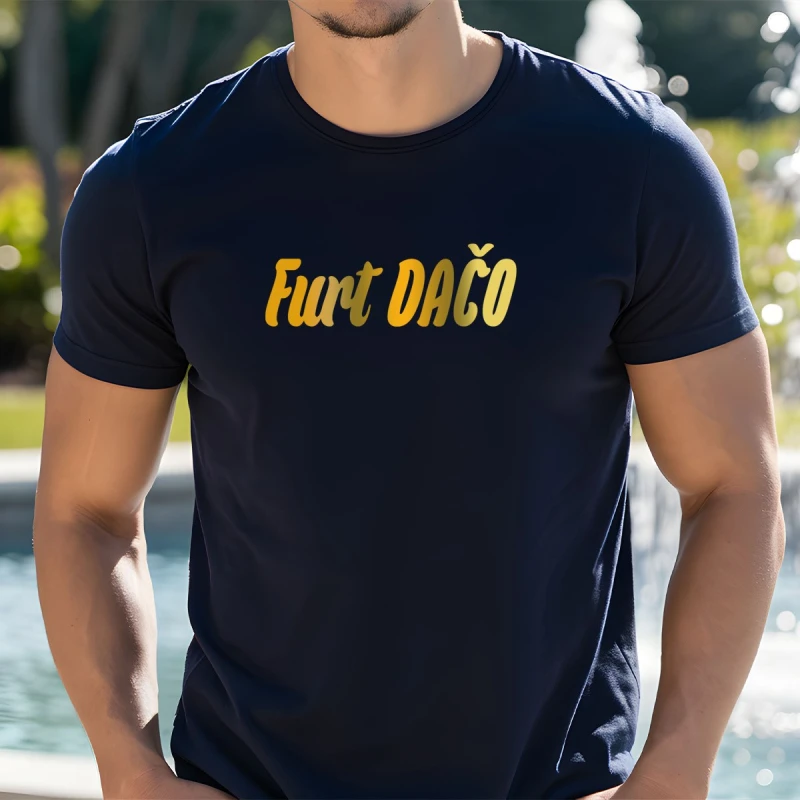 Tričko "FURT DAČO"  Navy Blue